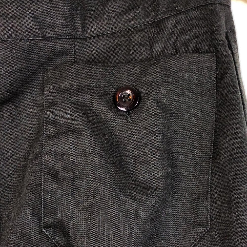 Doen Black High-Waist Pleated Trousers reposh - Picture 8 of 14